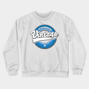 Luxembourg vintage logo Crewneck Sweatshirt